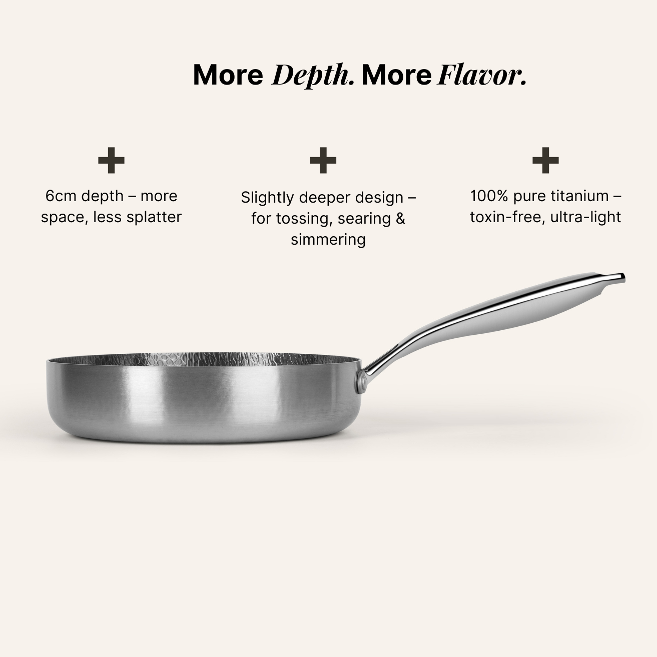 Pure Titanium Cookware Set Pro