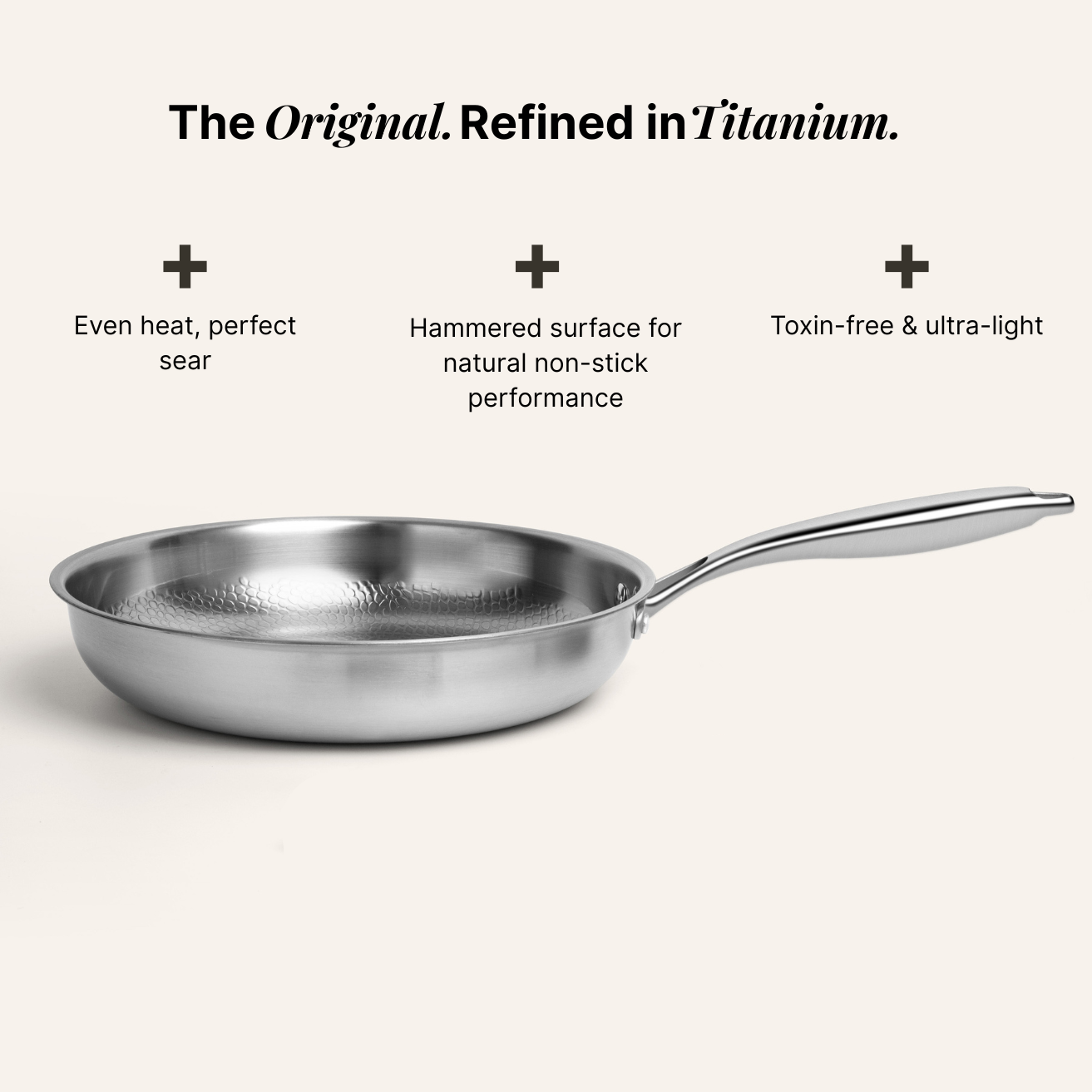 Pure Titanium Cookware Set Pro