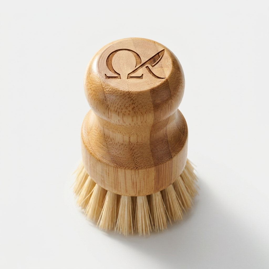 Natural Beechwood Pot & Pan Scrub Brush